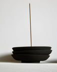 SMUDGING DISH : Black Stoneware