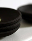 SMUDGING DISH : Black Stoneware