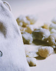 SMUDGING HERBS: BOSWELLIA SACRA ~ DEEP GREEN HOJARI (Frankincense Resin)