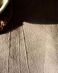 Chabu Natural Fibre Table Runner | Light Tea Brown Plant Dye Table Runner for Tea Ceremony ~ Cha