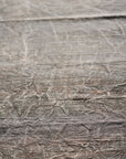 Chabu Natural Fibre Table Runner | Dark Brown Plant Dye Table Cover for Tea Ceremony ~ Ancient Mountain