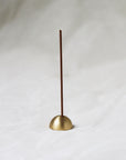 DOME Gold Brass Incense Stick Holder