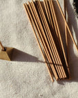 Pyramid Incense Stick Holder - Gold Solid Brass