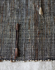 Chabu Table Runner. Hand loomed natural fibres. Reeds