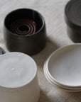 Porcelain Censer/ Tea Caddy for Incense Ceremony - Ivory