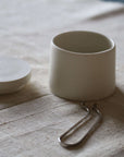 Porcelain Censer/ Tea Caddy for Incense Ceremony - Ivory