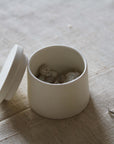 Porcelain Censer/ Tea Caddy for Incense Ceremony - Ivory