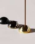 DOME Gold Brass Incense Stick Holder
