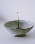 Incense Chalice in Terracotta ( earth & cloud  ) Zen. Artisan Made