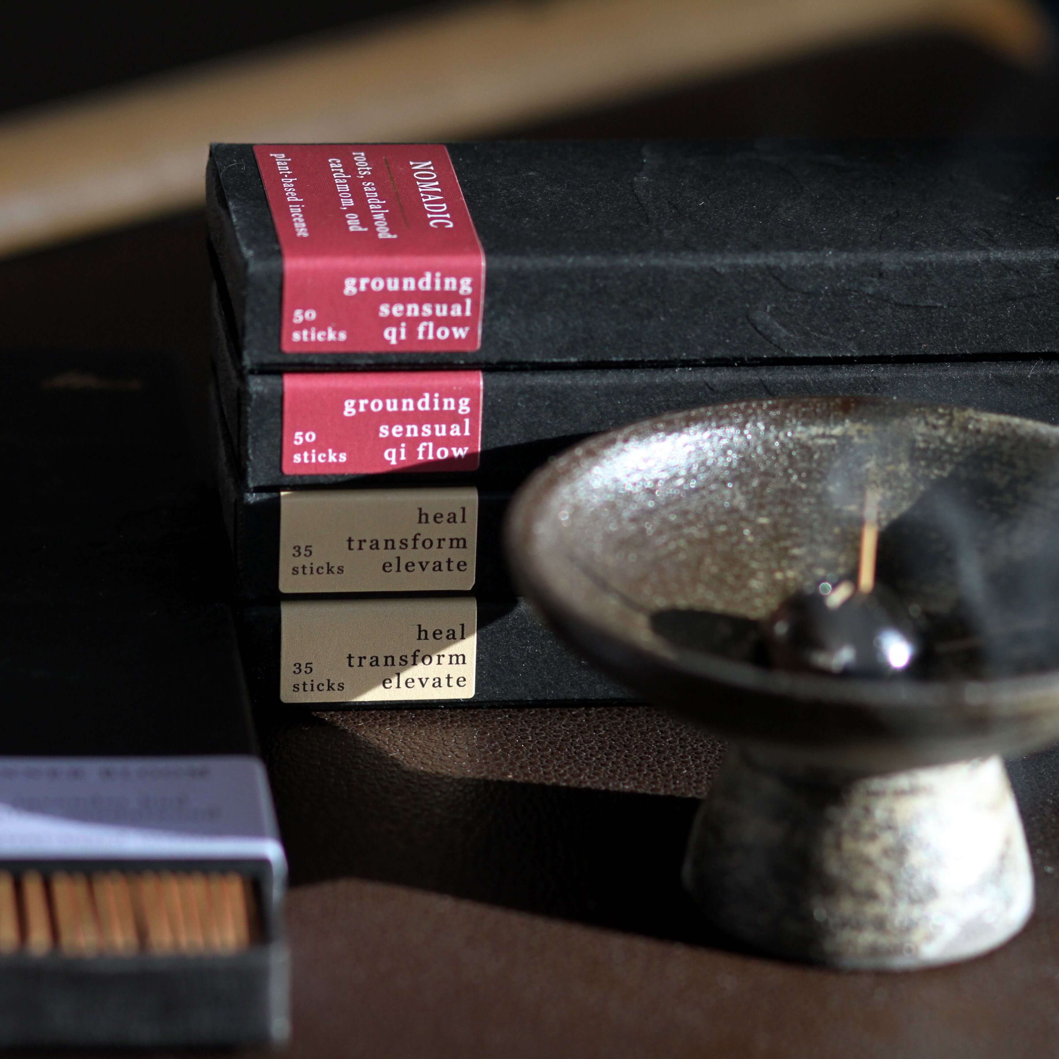 NOMADIC Incense | Oud, Roots, Sandalwood, Cardamom | Natural