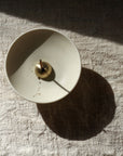 SHIBUI Incense Holder ~ Porcelain ~ White Mountain Jade Ume Collection