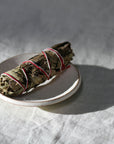 WHITE INCENSE DISH - white onyx glazed, Red Stoneware