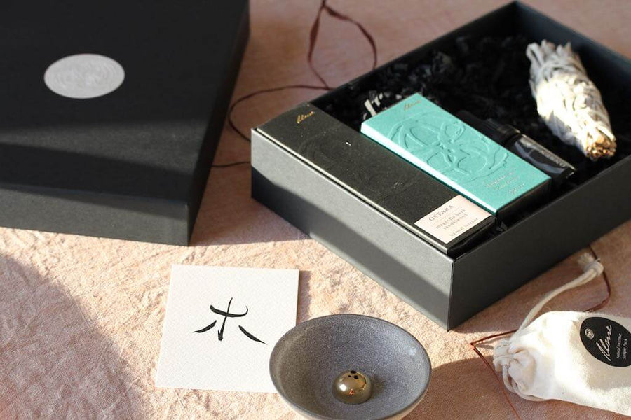 WOOD ELEMENT Natural Incense Set
