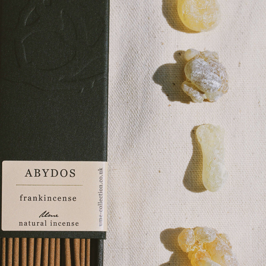 ABYDOS Incense | Frankincense | Premium Natural Incense Sticks