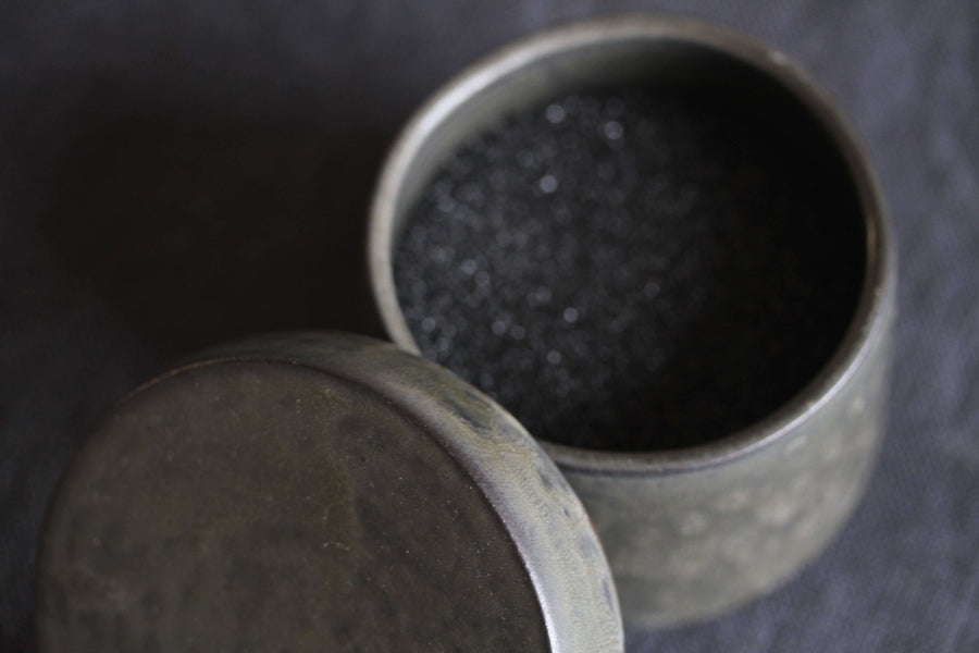 Censer for Incense Ceremony - Black Porcelain