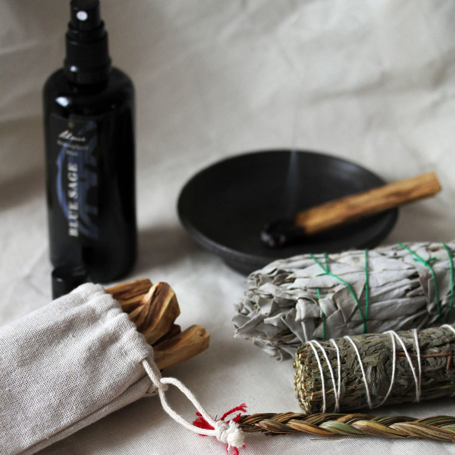 SMUDGING HERBS: Medicine Wheel Smudge Set