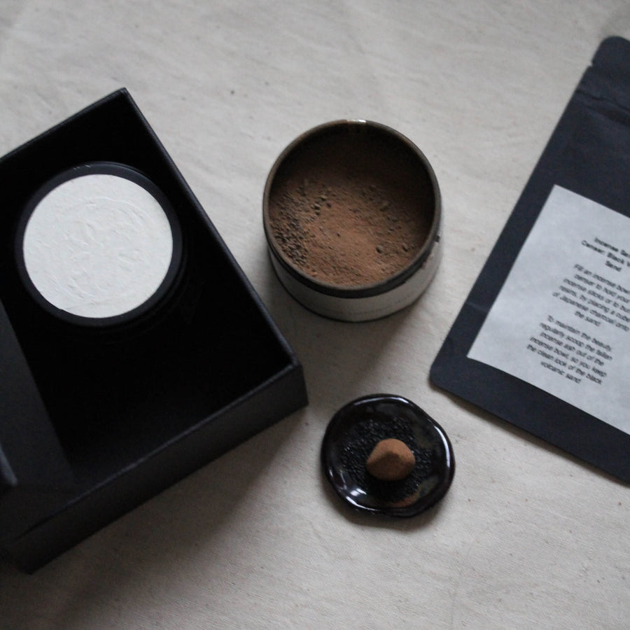 incense powder to make cones set 
