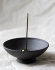 Mineral Purple, Incense Chalice in Terracotta. Zen. Artisan Made
